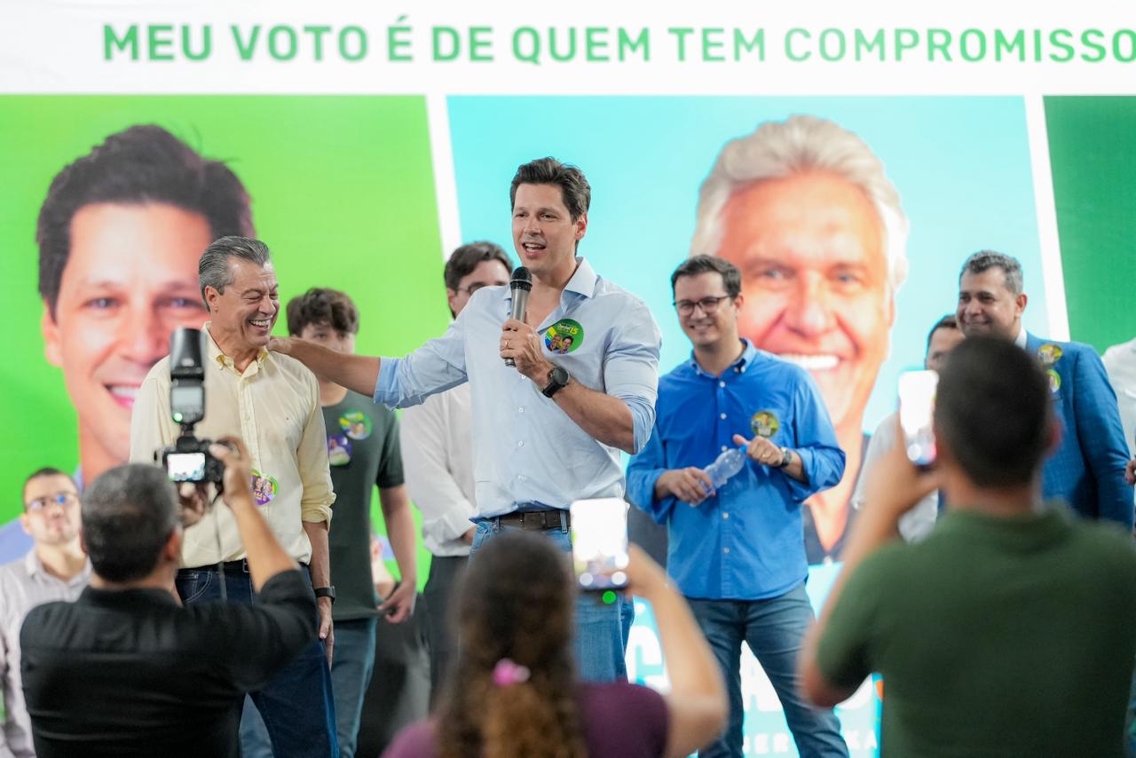Daniel Vilela pede intensificação da campanha em atos com aliados e evangélicos na Grande Goiânia