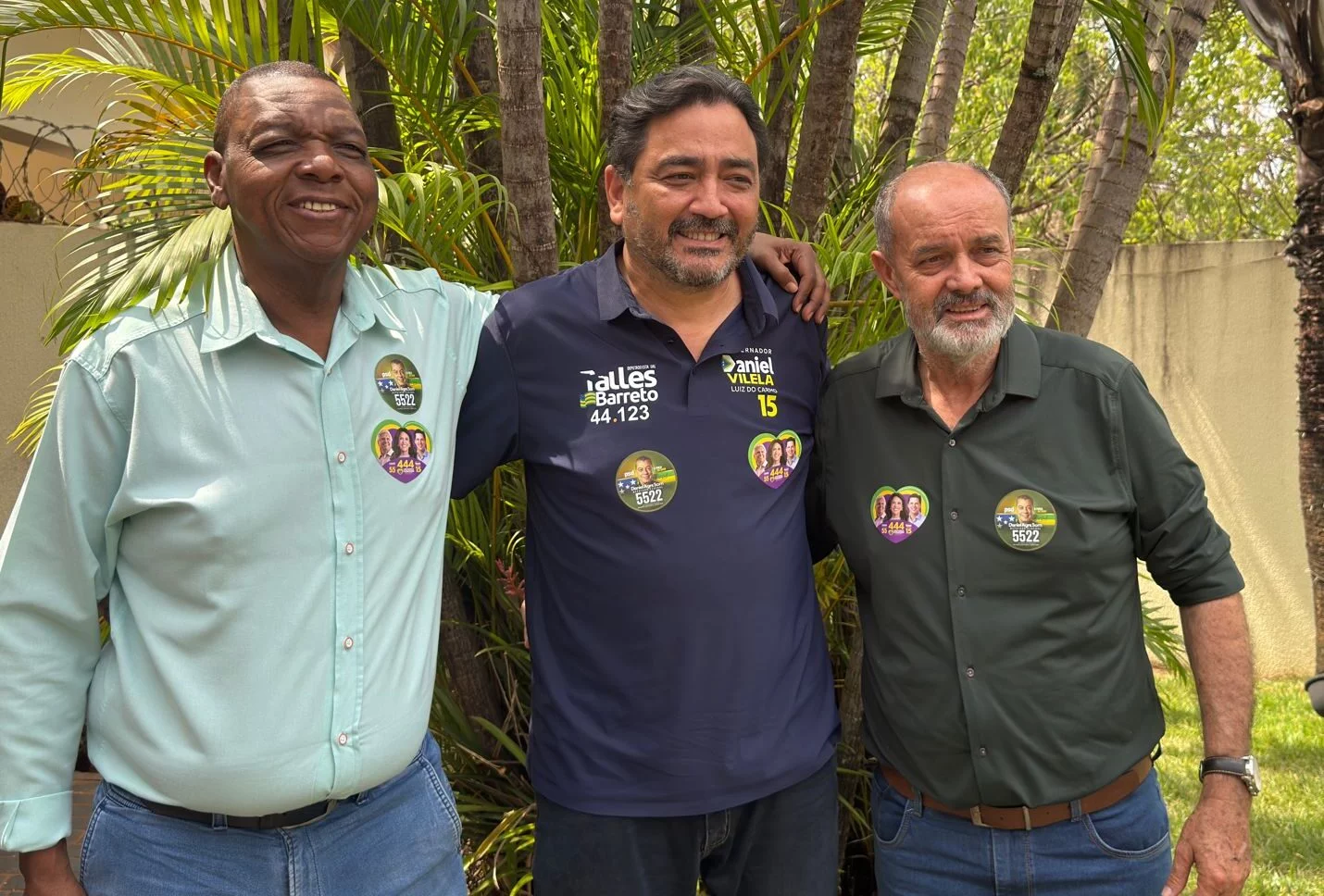 Prefeito de Itumbiara e presidente da Câmara anunciam apoio à reeleição de Talles Barreto