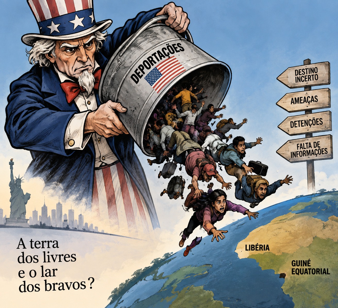 A terra dos livres?