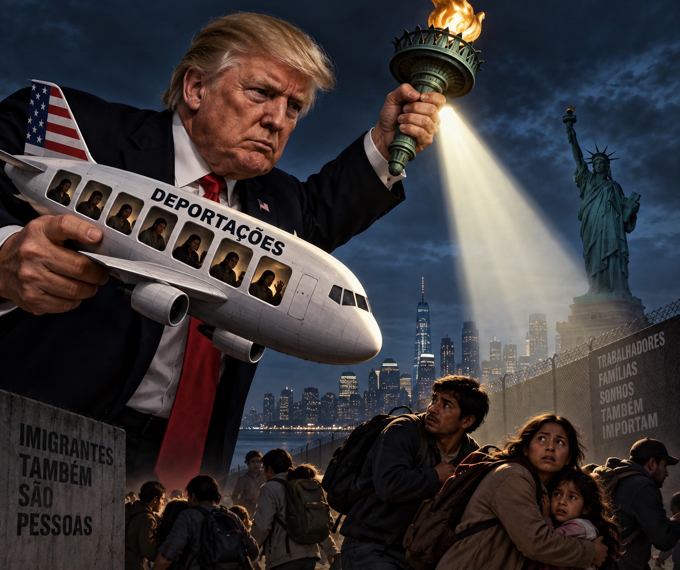 Trump e a sua máquina do medo 
