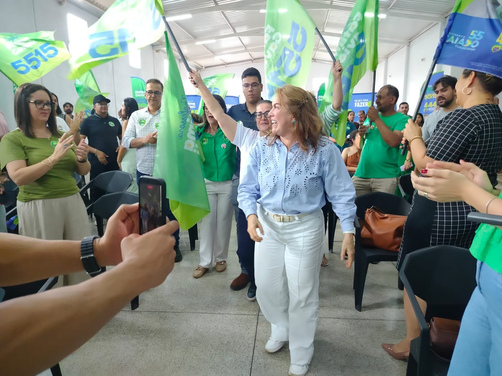Fátima Gavioli amplia articulação eleitoral em Palminópolis e Goiânia