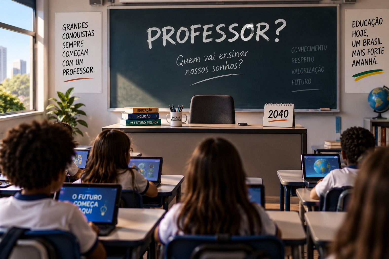 O apagão que ameaça a educação brasileira