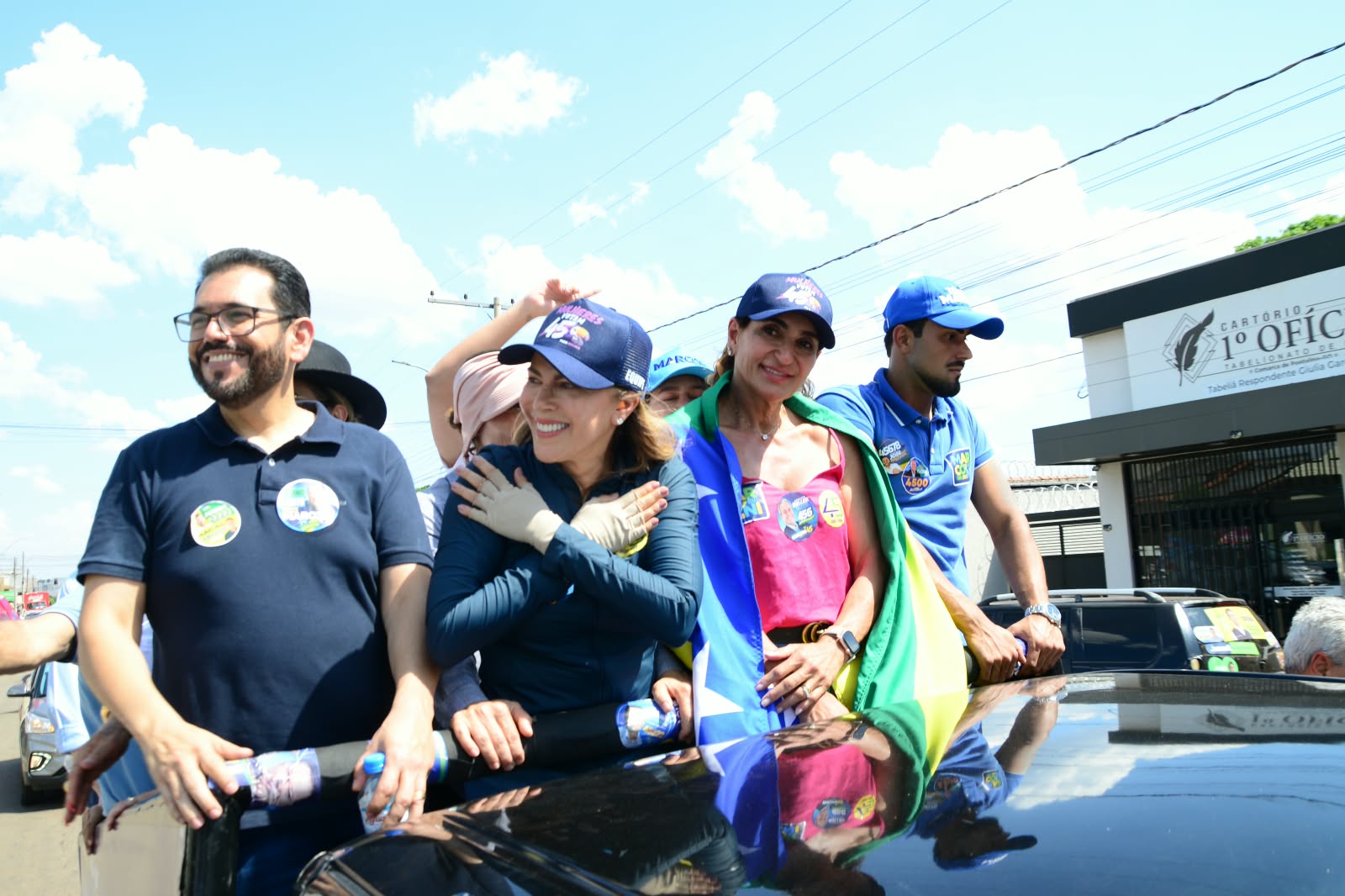 Jacqueline e Valéria apresentam propostas de Marconi para mulheres no interior