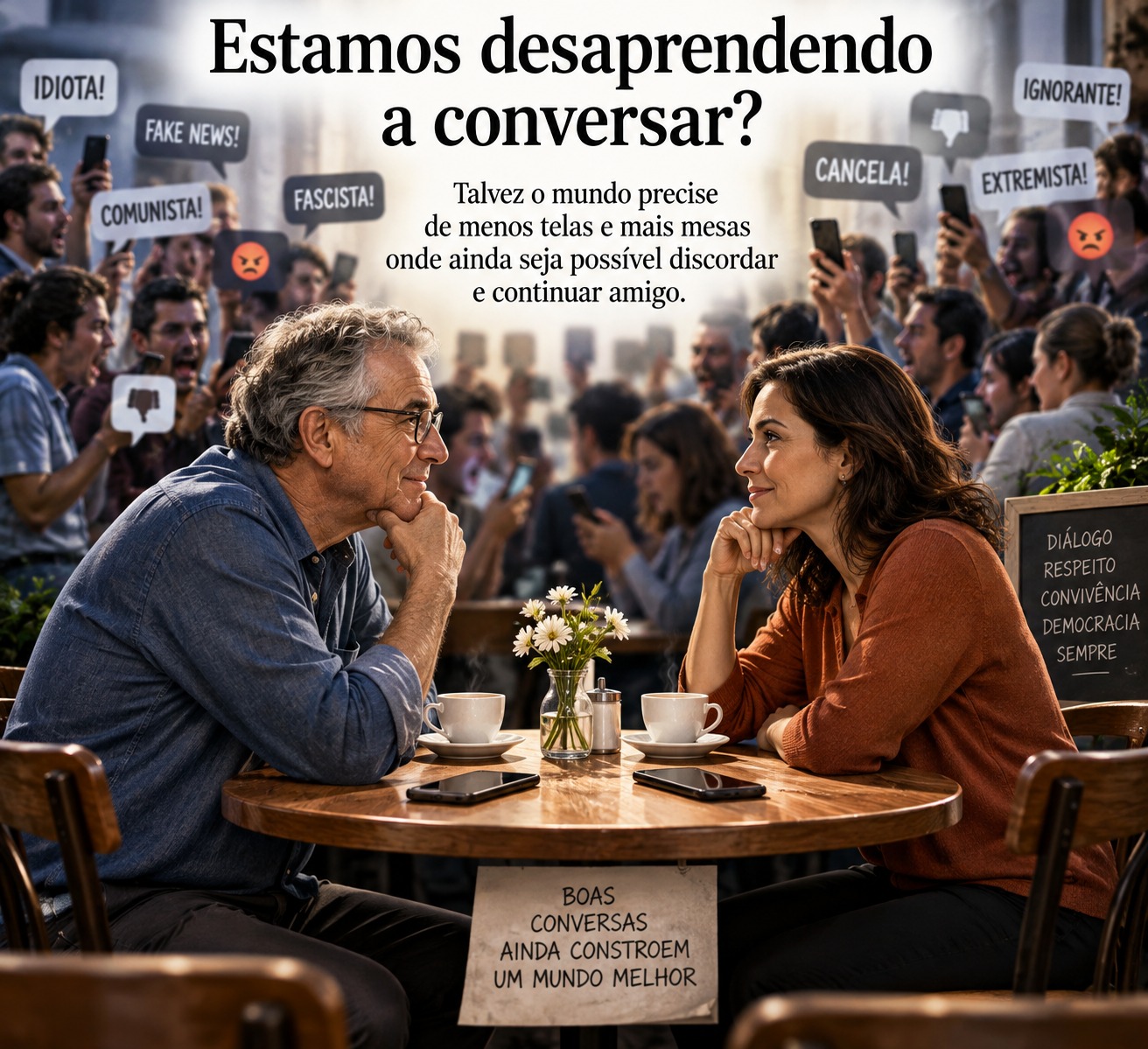Estamos desaprendendo a conversar? 