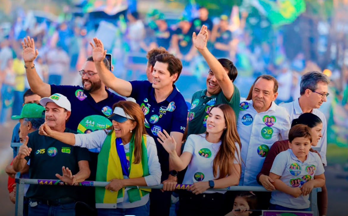 Em Hidrolândia, Zé Délio comanda carreata de apoio a Daniel Vilela