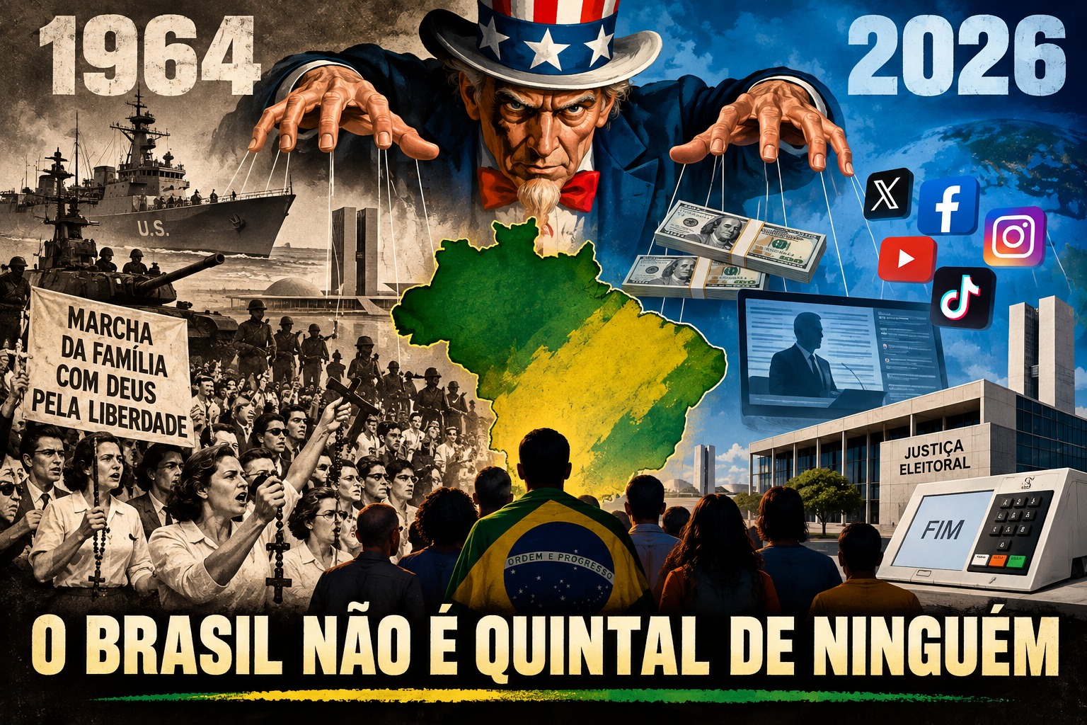 De 1964 a 2026: até onde vai a mão de Washington?