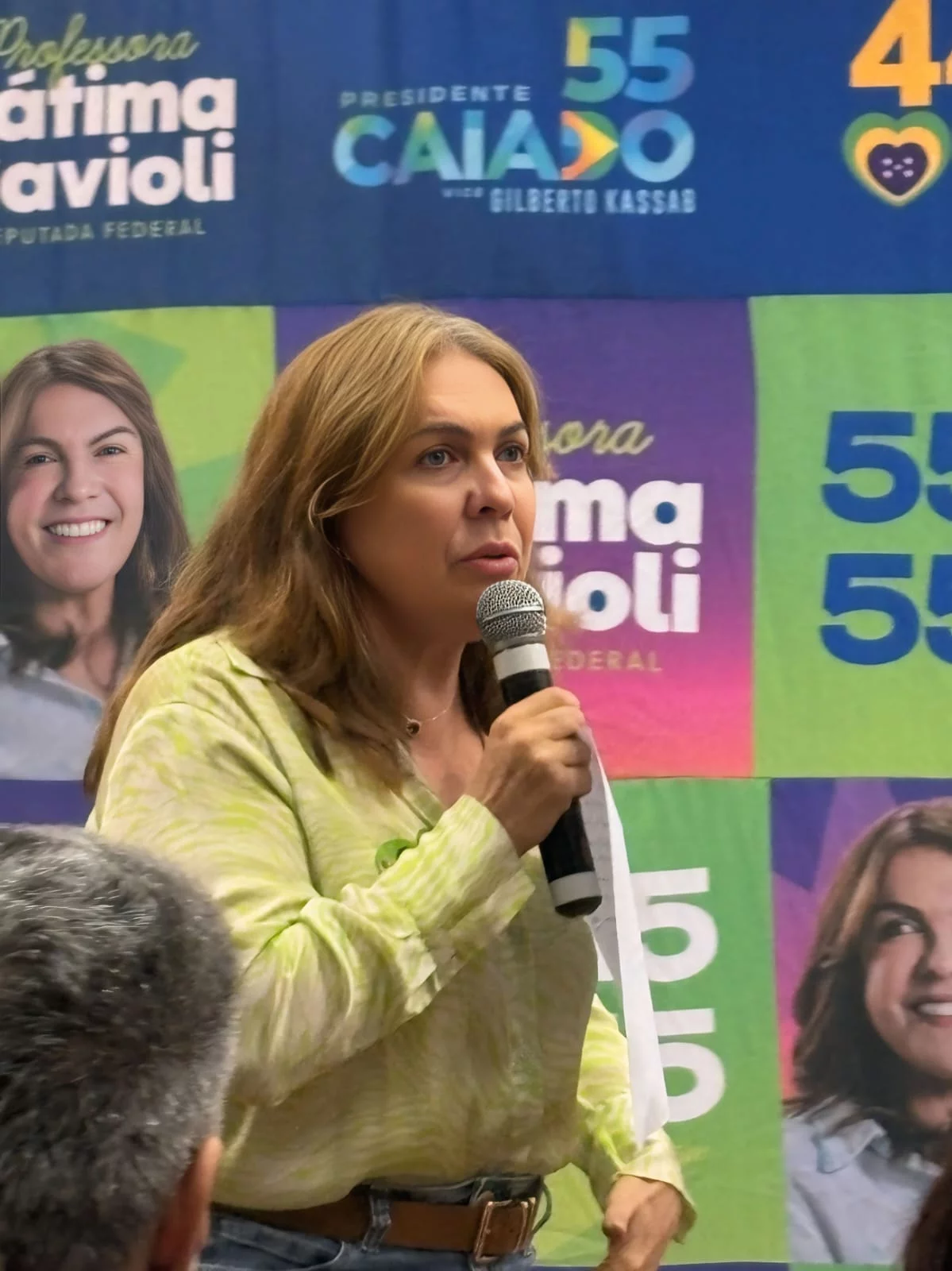 Fátima Gavioli reúne profissionais da educação e amplia articulação política em Goiânia