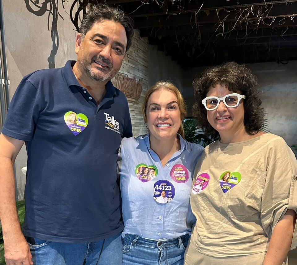 Andréa Vulcanis manifesta apoio a Fátima Gavioli e Talles Barreto