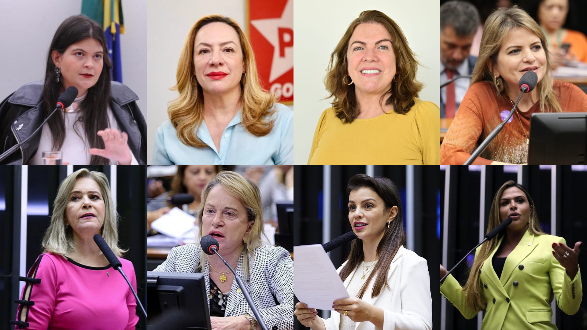 8 mulheres estão entre as possíveis eleitas para Câmara dos Deputados