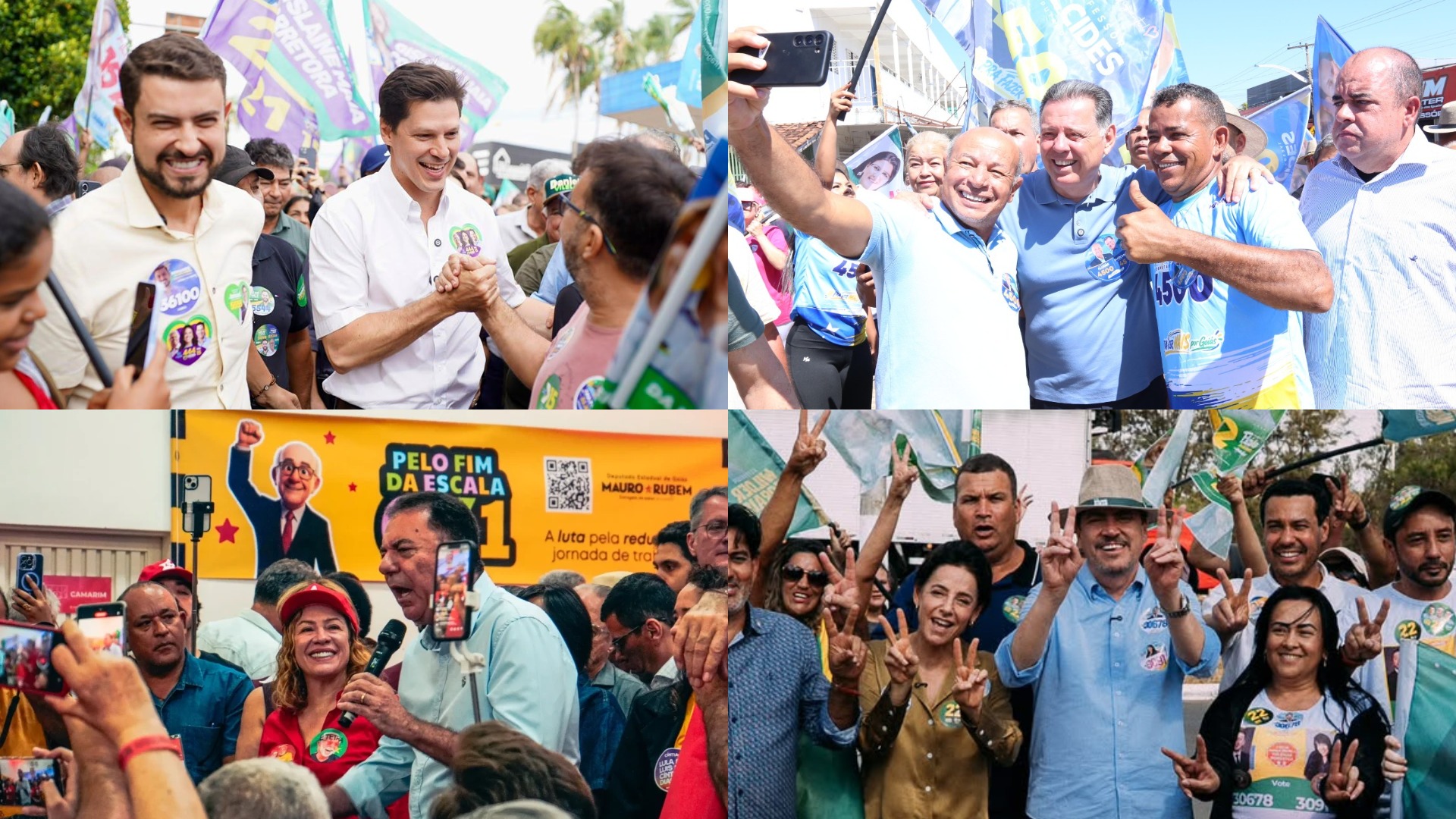 Notícias da campanha para governador de Goiás