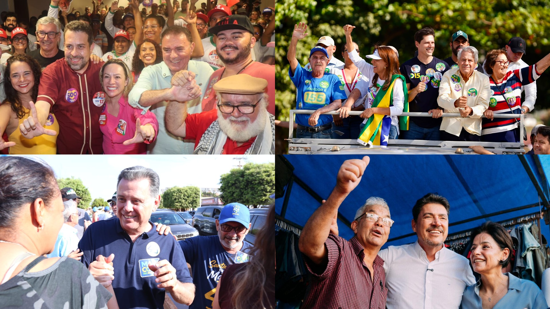 O futuro de Goiás nos planos de Daniel, Marconi, Wilder e Luis Cesar