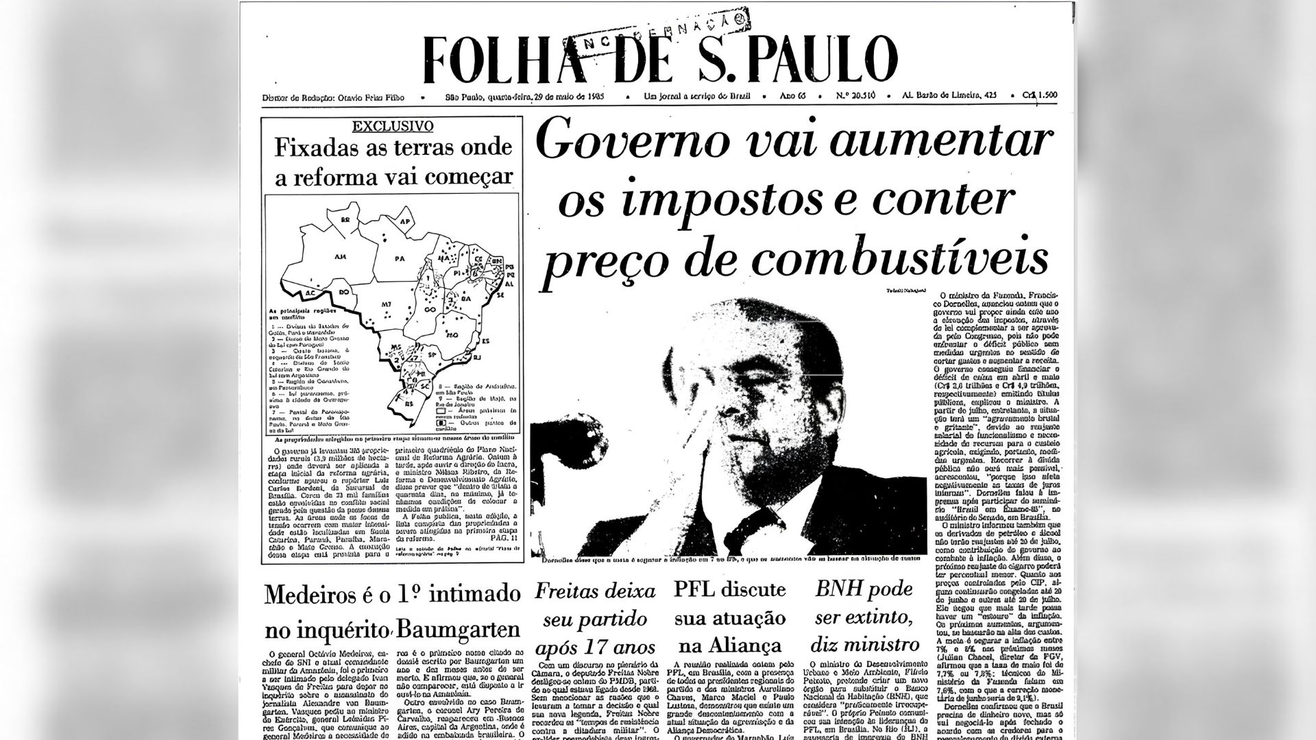 Terras da Nova República: reforma e revoltas