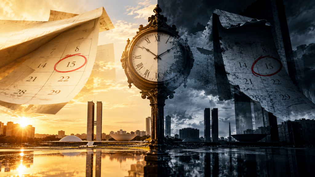 Relogio Entre Dois Tempos | PortalGO