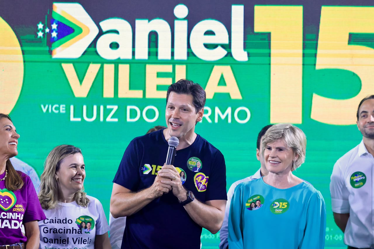 Daniel Vilela é reeleito em Goiás com mais de 58% dos votos válidos