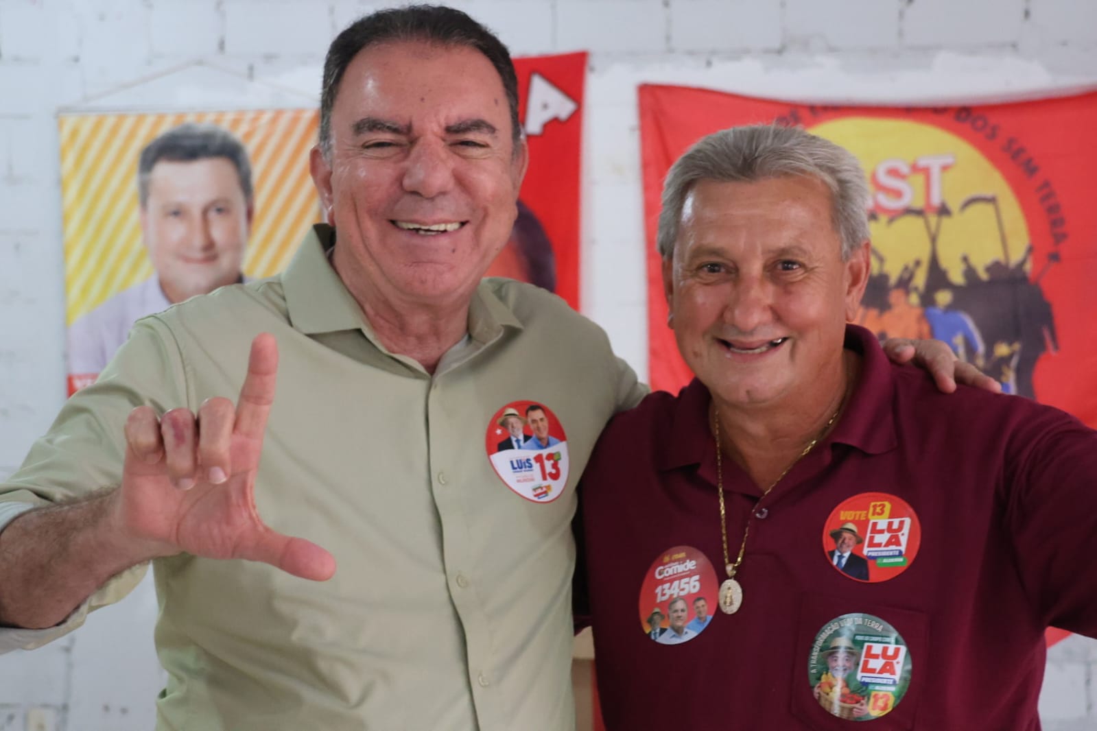 Luis Cesar Bueno visita Itaberaí e pede votos na reta final da campanha