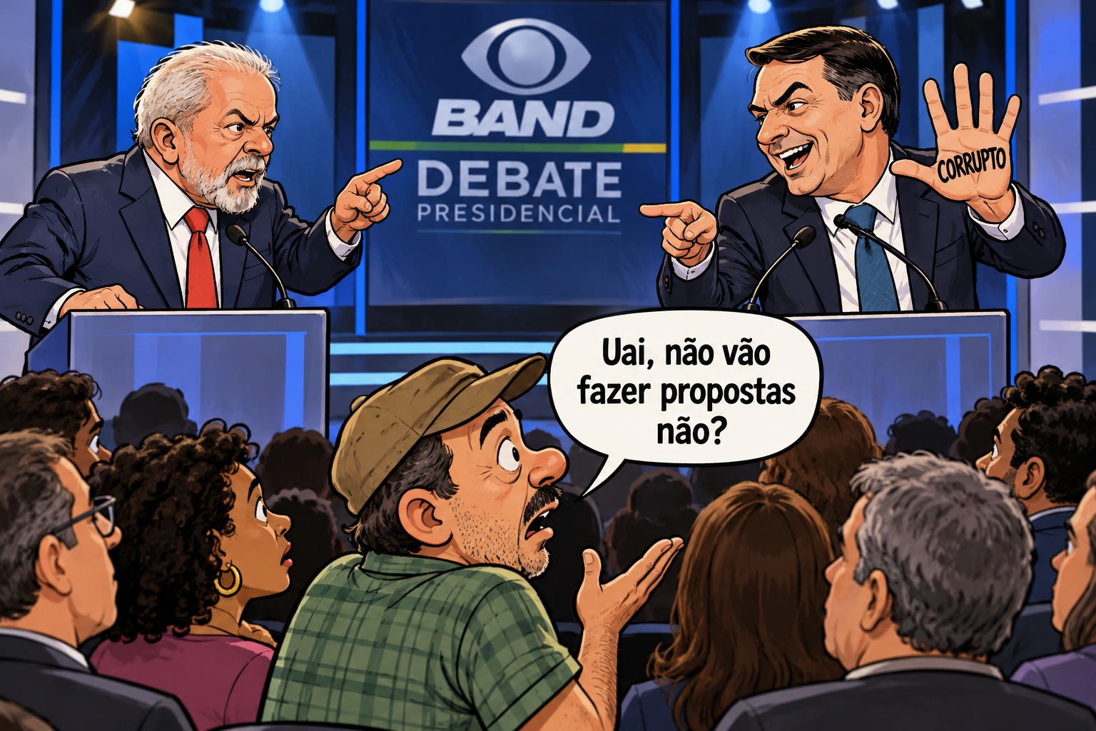 Debate da Band: o ouro transformado em latão 