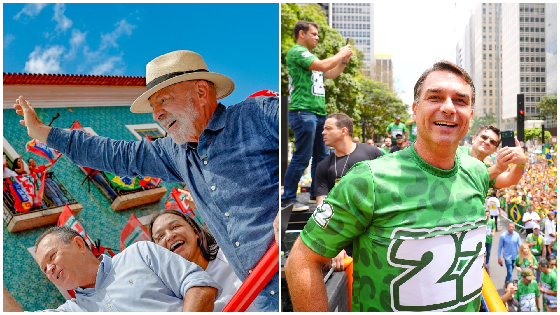 Lula X Flávio vai para tudo ou nada nas ruas e redes sociais. Eleição será decidida no braço