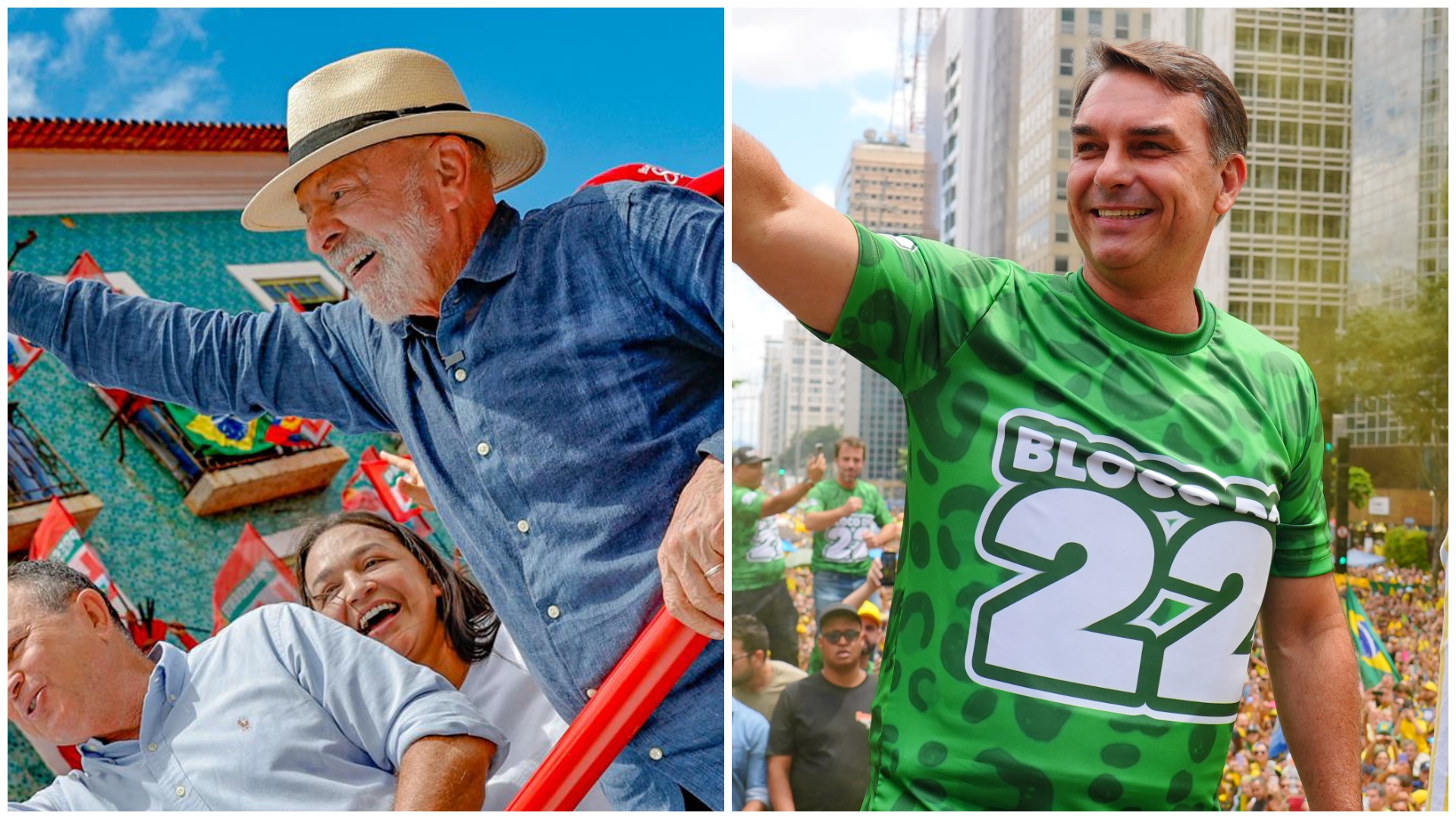 Lula X Flávio vai para tudo ou nada nas ruas e redes sociais. Eleição será decidida no braço